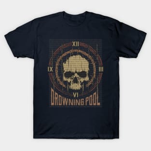 Drowning Pool Vintage Skull T-Shirt